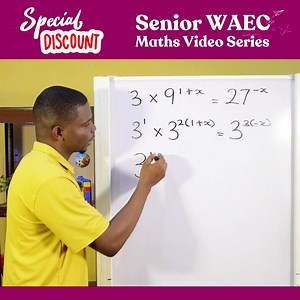 25K views · 342 reactions | Indices The Simplified Senior WAEC Maths Video Series makes the Exam ten times easier for our students. To get it, pay #8,000 to: Iclass Education Limited 4011470671 Fidelity Bank Plc. Please send proof of payment to +2348157900781 (on WhatsApp) and the videos will be sent to you immediately. #IkennaMathsTeacher #iclassapp | Iclass Education | Facebook