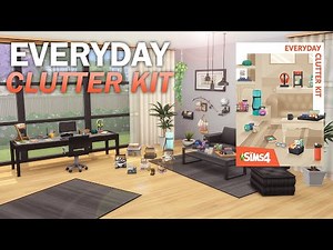 Everyday Clutter Kit Overview | The Sims 4 | Stop Motion | Sims 4 Video
