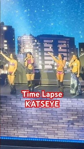 TIME LAPSE - KATSEYE THE BEAUTIFUL CHAOS TOUR in San Francisco Pt. 1