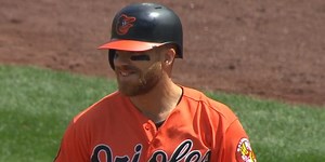 Chris Davis' first hit sparks joy all around