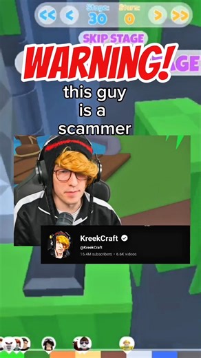 A Dad Exposed KreekCraft for Scamming… But the Truth Shocked Everyone#roblox #shorts #kreekcraft