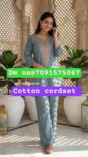 "Cotton cordset|AurabyPpreeti|"#shorts #shortsfeed