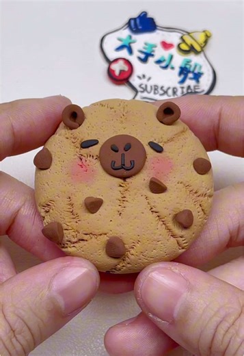 Capy Cookies Making Clay Art Tutorial