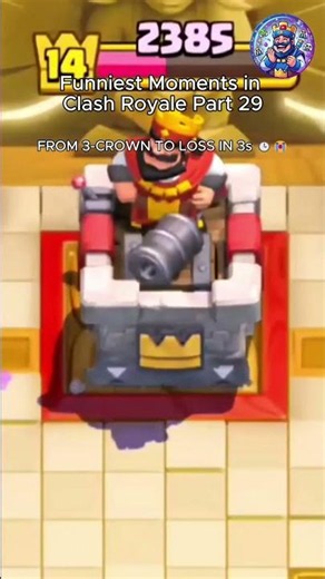 CLASH ROYALE RAGE QUIT MOMENTS 🤬📉 #ClashRoyale #ClashRoyaleShorts #GamingFails #MobileGaming #Shorts