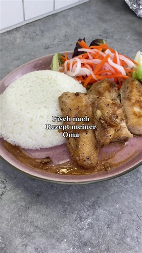 Omas Rezept für Pangasiusfilet mit Knoblauch