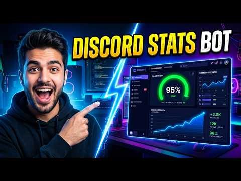 Ya ha llegado.. Analíticas Profesionales para Discord: Stats Tracker con Panel Web GRATIS! 🚀