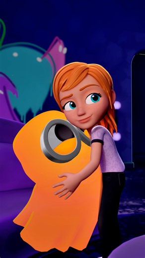 Adley HUGS a RAiNBOW GHOST?!