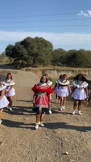 Traditional African Attire Dance Performance