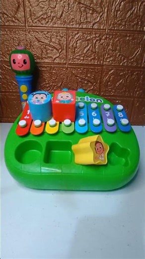 COOL COCOMELON LEARNING SHAPE XYLOPHONE #ytshorts #cocomelontoys