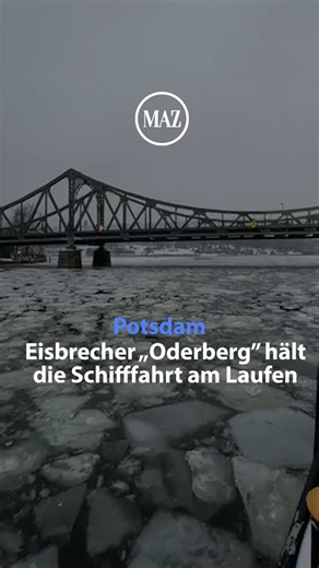 Die Eisbrecher auf der Havel setzen Ihren Schwerpunkt in dieser frostigen Zeit auf den Schutz von Schleusen, Brücken und Wehren und darauf, auf bestimmten Strecken den Güterverkehr aufrechtzuerhalten.
