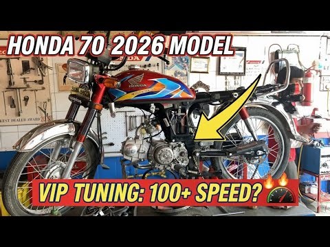 Honda CD 70 Complete Tuning | Smooth Engine & Better Average