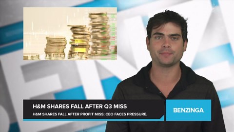 H&M Shares Tumble After Missing Profit Forecast, Dropping 2024 Margin Target. CEO Daniel Ervér Faces Pressure in First Year as Chief Exec