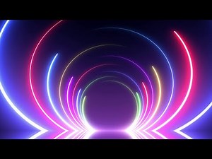 Animated Video Background - Saber Lighting Frame for Edits - Party Lighting Background video effects