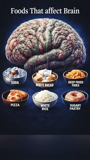 8 Daily Foods | What Actually Damages Your Brain
