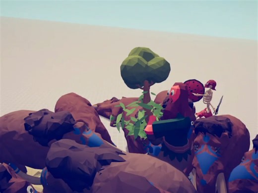 四巨人可以打多少只猛犸象?