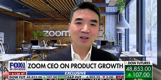 Zoom CEO announces major AI platform push amid slowing post-pandemic usage | Fox Business Video | Eric S. Yuan