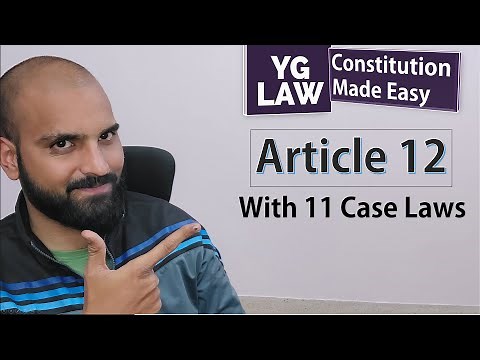 Definition of State - Article 12 - Constitution of India