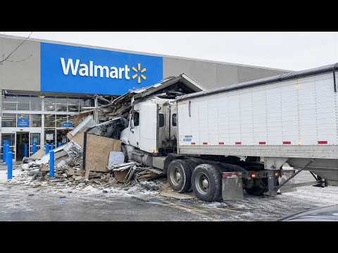 Idiot Truck Drivers Who Totally Failed | Caught On Dashcam #15