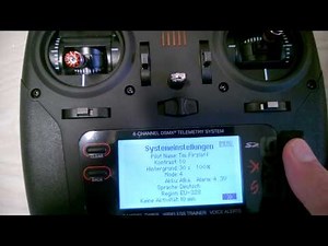 Spektrum DX6 (Super6) Modeumstellung