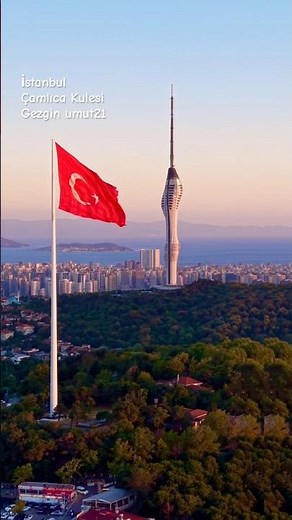 İstanbul Çamlıca Kulesi | İstanbul’un En Güzel Manzarası 🇹🇷 4K Drone Görüntüleri