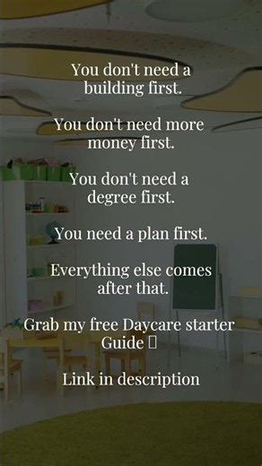 How to actually start your daycare #daycare #businessplan