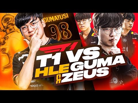 T1 VS HLE GUMAYUSI & ZEUS - LCK CUP 2026