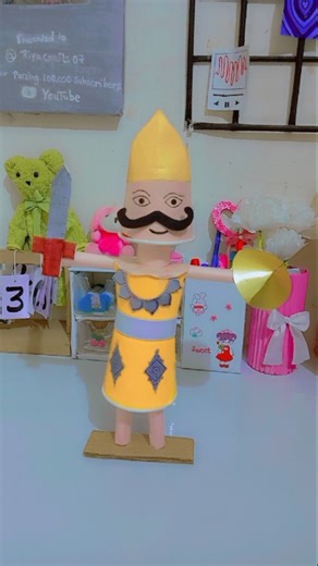 Diy ravan#diy #craft #dussehra#riya_crafts_07