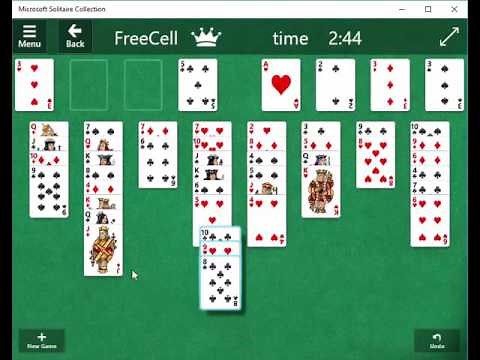 how to play freecell solitaire on computer - see the way I play