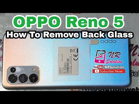 How To Remove Back Cover/Glass OPPO RENO 5 CPH2145/CPH/2159