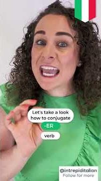 How to Conjugate Italian Verbs with -ERE Endings