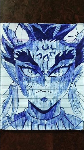 Hantengu 👹 "drawing" from "demon slayer" ✨