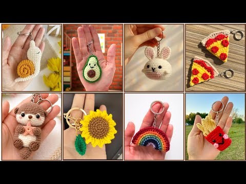 Top keychain Crochet design || Crochet keychain collection Ideas