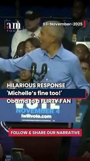 Obama Delivers Smooth, Funny Response