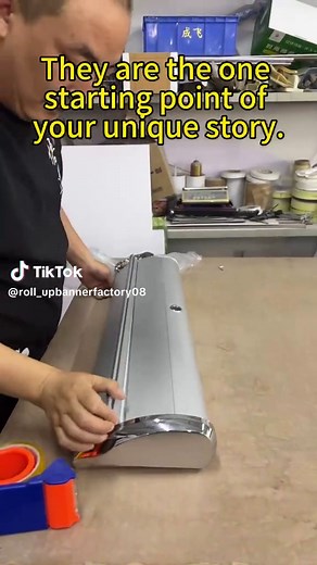 Easy Pull Banner Factory Guides You in Banner Installation! Watch Now! 🛠️ #BannerFactory #PullBanner #BannerDisplayStand💕