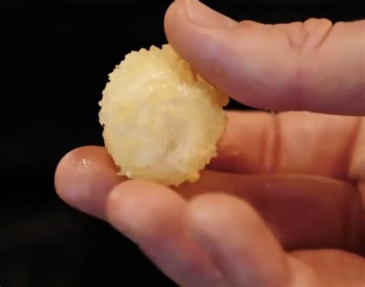 What does fried water taste like?