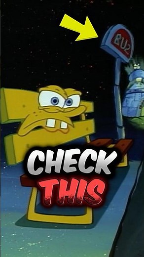 I Spotted SpongeBob Errors No One Talks About! 🤪 #spongebob #mistakes #shorts