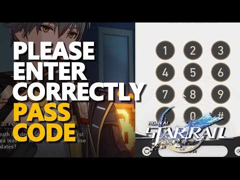 Please Enter Correctly Pass Code Honkai Star Rail