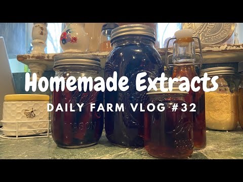 Homemade Extracts | DIY Vanilla & Cinnamon Extracts