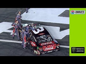 Austin Dillon earns first Monster Energy Series victory