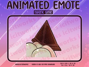 Pyramid Head Animated Twerk Dancing Booty Shake Dance Funny Discord Server Emote GIF DBD - Etsy