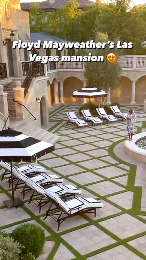 Floyd Mayweather living his best life in his Las Vegas mansion 😍⁠ ⁠ By @floydmayweather⁠ ⁠ #igmansions #floydmayweather #lasvegas #milliondollarhome | IG Mansions