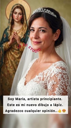 Soy María, artista principiante. Este es mi nuevo dibujo a lápiz...#shorts