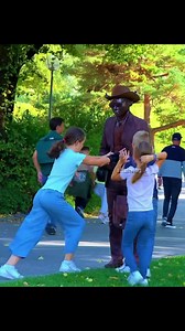 Statue Prank (II)#fypシ゚viralシ #statueprank #cowboy_prank #livingstatue #funnykids | Shah vlog