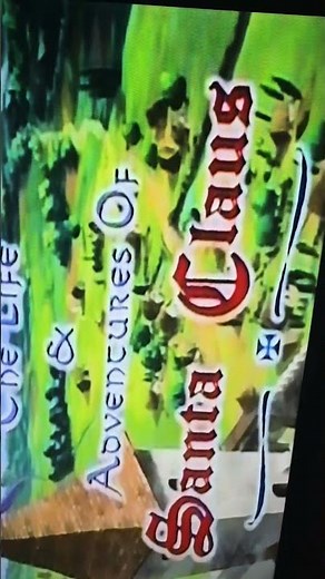 The Life and Adventures of Santa Claus Toon Disney Broadcast vhs