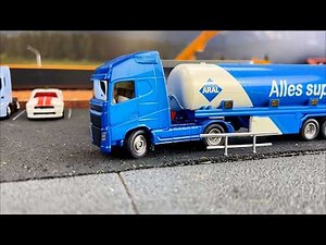 MINIATURE MADNESS! Stop Motion Car Drifting & Crashing in #164scale