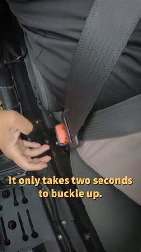 CLICK IT OR TICKET It only takes two seconds to buckle up. Two...