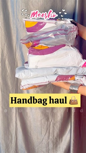 Meesho Handbag Haul 👜 | Stylish Bags Under ₹500 | Honest Review #meesho #shorts