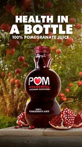 85K views · 15 reactions | One ingredient is all you need to call POM “Health in a Bottle.” | POM Wonderful | Facebook