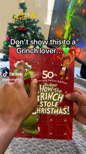 🎄🤣 Grinch Advent Calendar 2025 – A Countdown Full of Christmas Mischief! 🤣🎄 This ain't your typical sweet-filled calendar! 😈 Let the Grinch spread holiday chaos with his hilarious 24-day countdown to Christmas! ✨ ✅ 24 Surprise Doors - Discover a new Grinch mischief every day! ✅ Perfect Christmas Decor - Brighten up your home with Grinch's grumpy charm! ✅ Hilarious Family Fun - Kids AND adults will love the daily surprises! ✅ Premium Quality - Durable construction for years of Grinch-mas joy