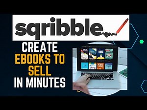 Sqribble Review and Tutorial 2023 | How To CREATE An eBook FAST with Sqribble !📖